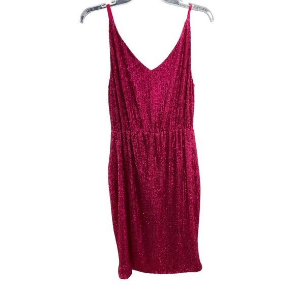 Trina Turk Allure Pink Sequin Mini Dress Size 6 NWT - Picture 6 of 9